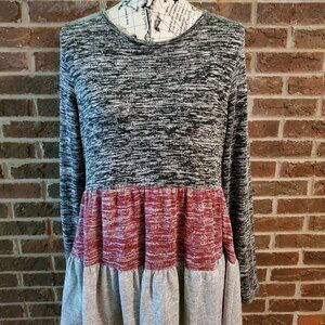 Wonderland by Orange Long Sleeve Knit Dress - Large